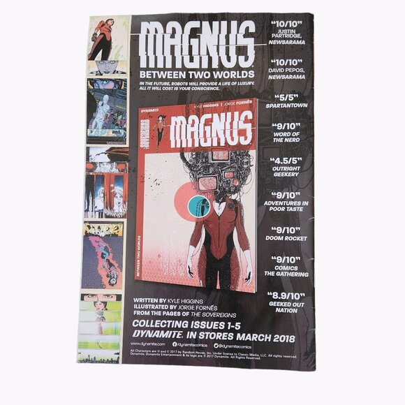 Dynamite Dejah Thoris #0 Comic Book Collector Bagged Boarded - Picture 2 of 2